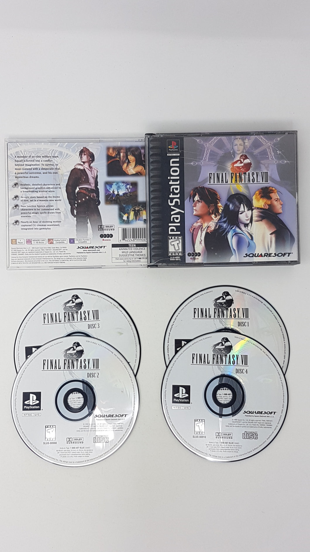 Final Fantasy VIII - Sony Playstation 1 | PS1