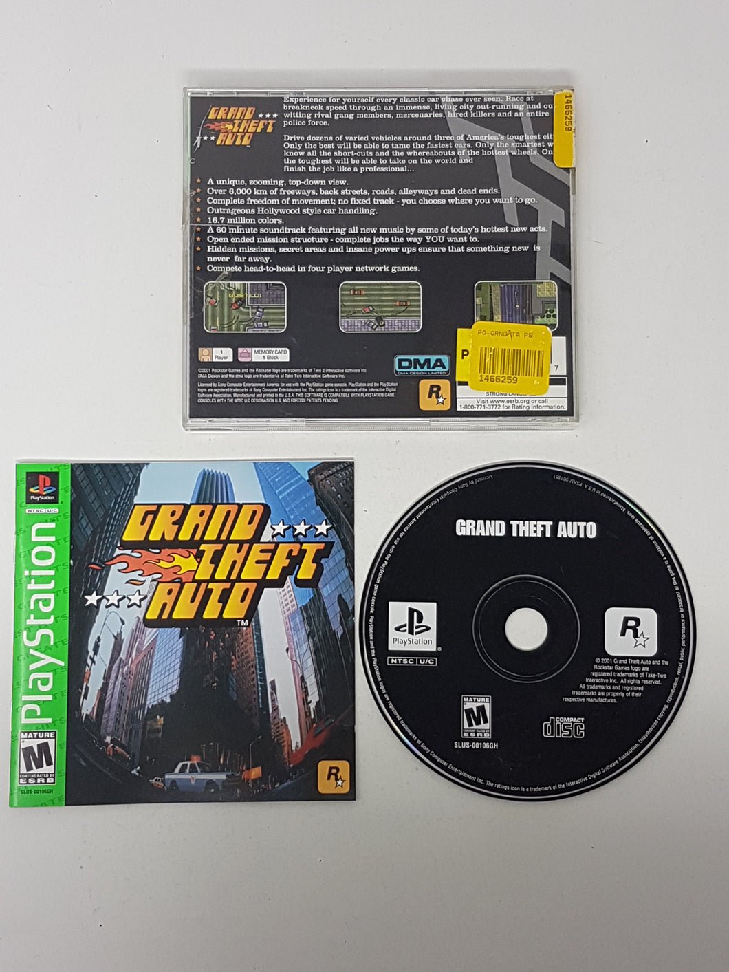 Grand Theft Auto [Greatest Hits] - Sony Playstation 1 | PS1