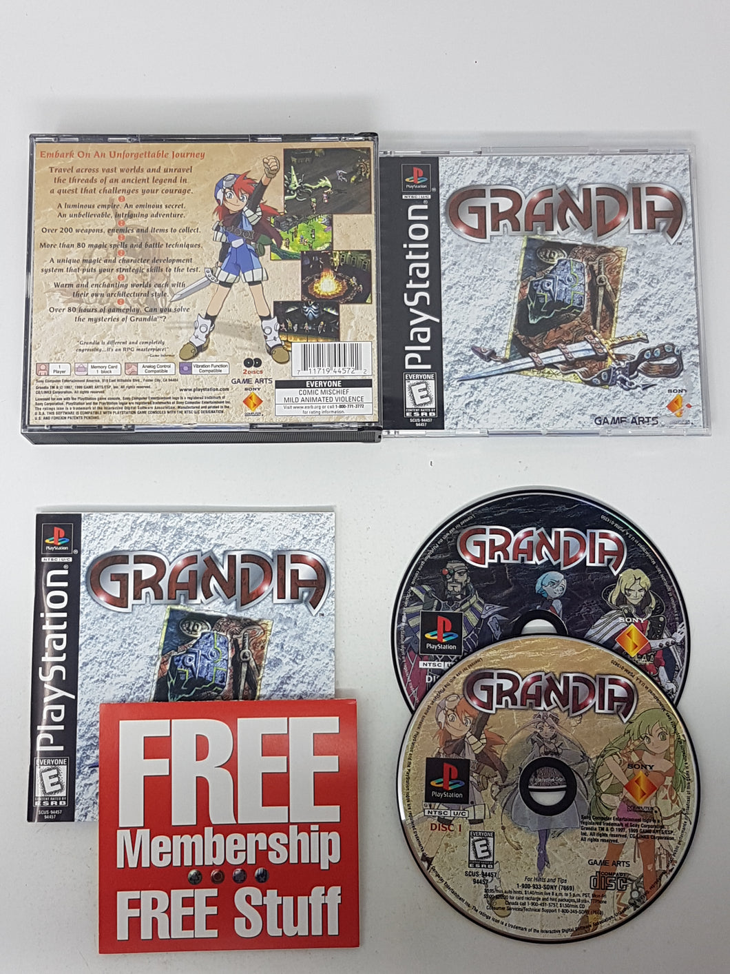 Grandia - Sony Playstation 1 | PS1
