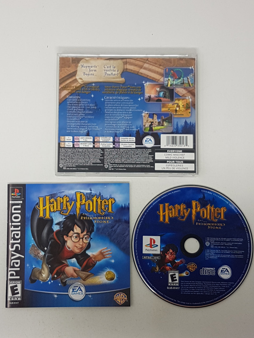 Harry Potter Sorcerers Stone - Sony Playstation 1 | PS1
