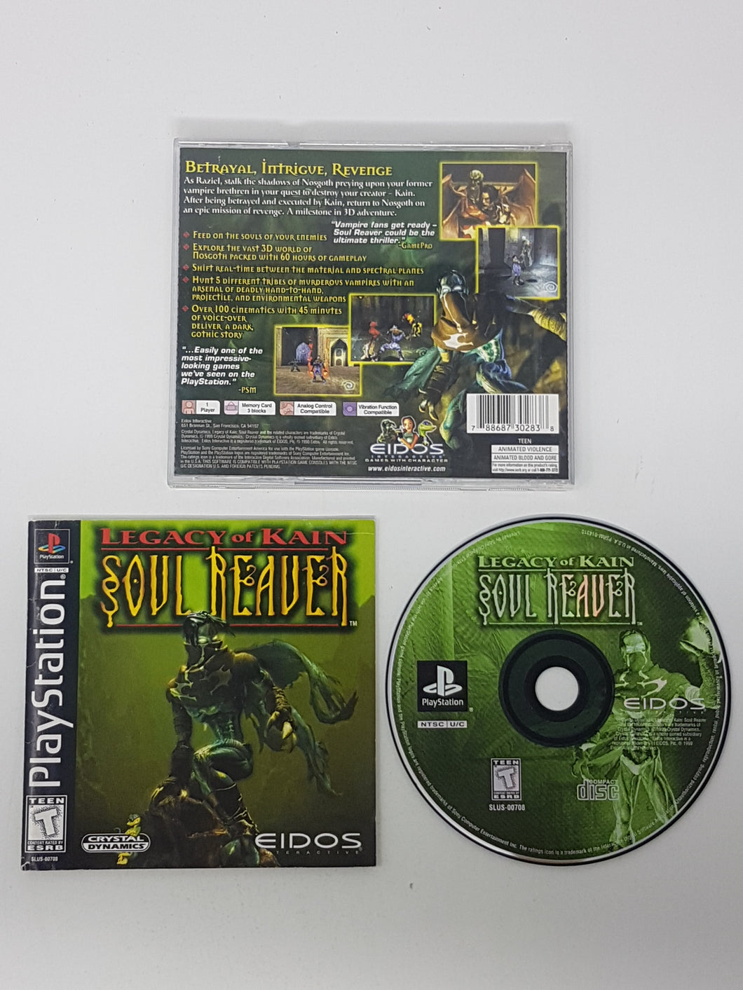 Legacy of Kain Soul Reaver  - Sony Playstation 1 | PS1