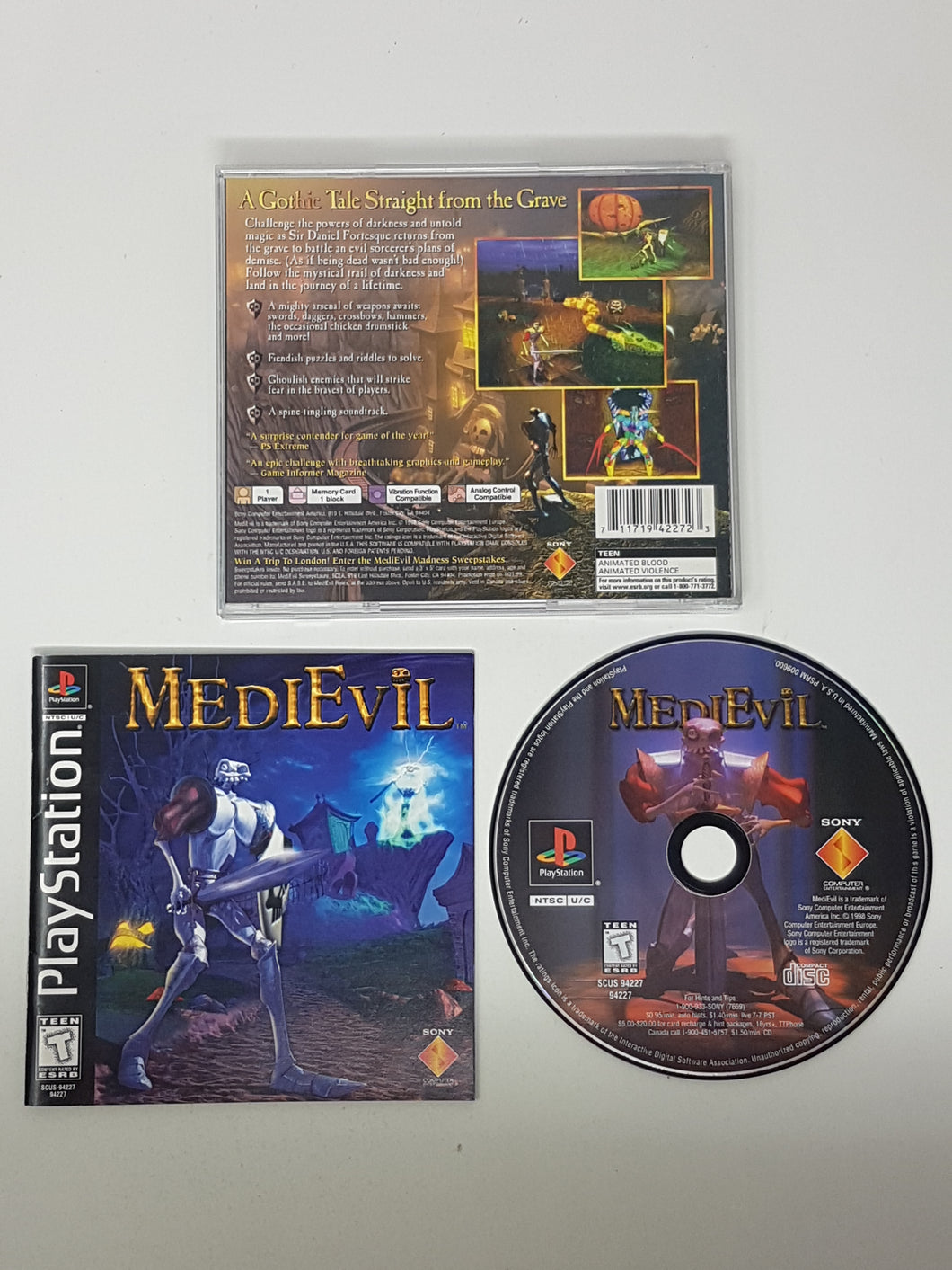 Medievil - Sony Playstation 1 | PS1