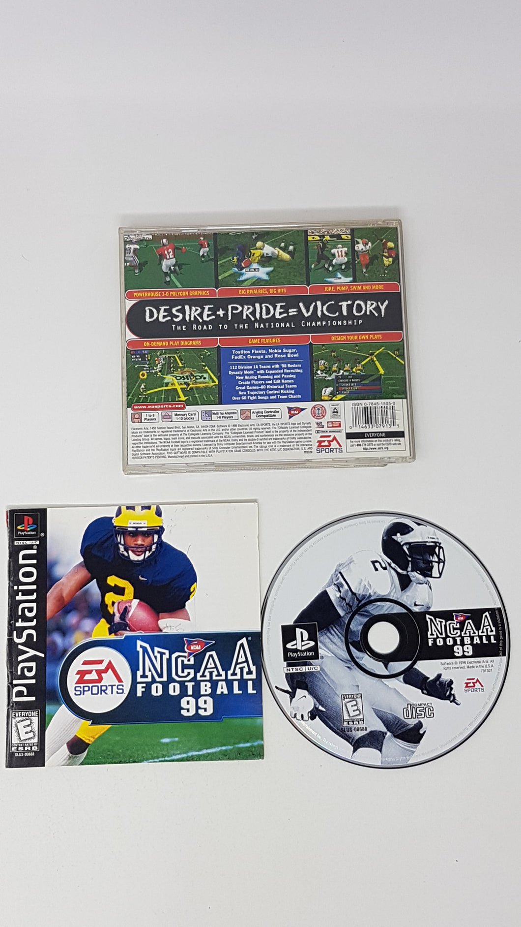 NCAA Football 99 - Sony Playstation 1 | PS1
