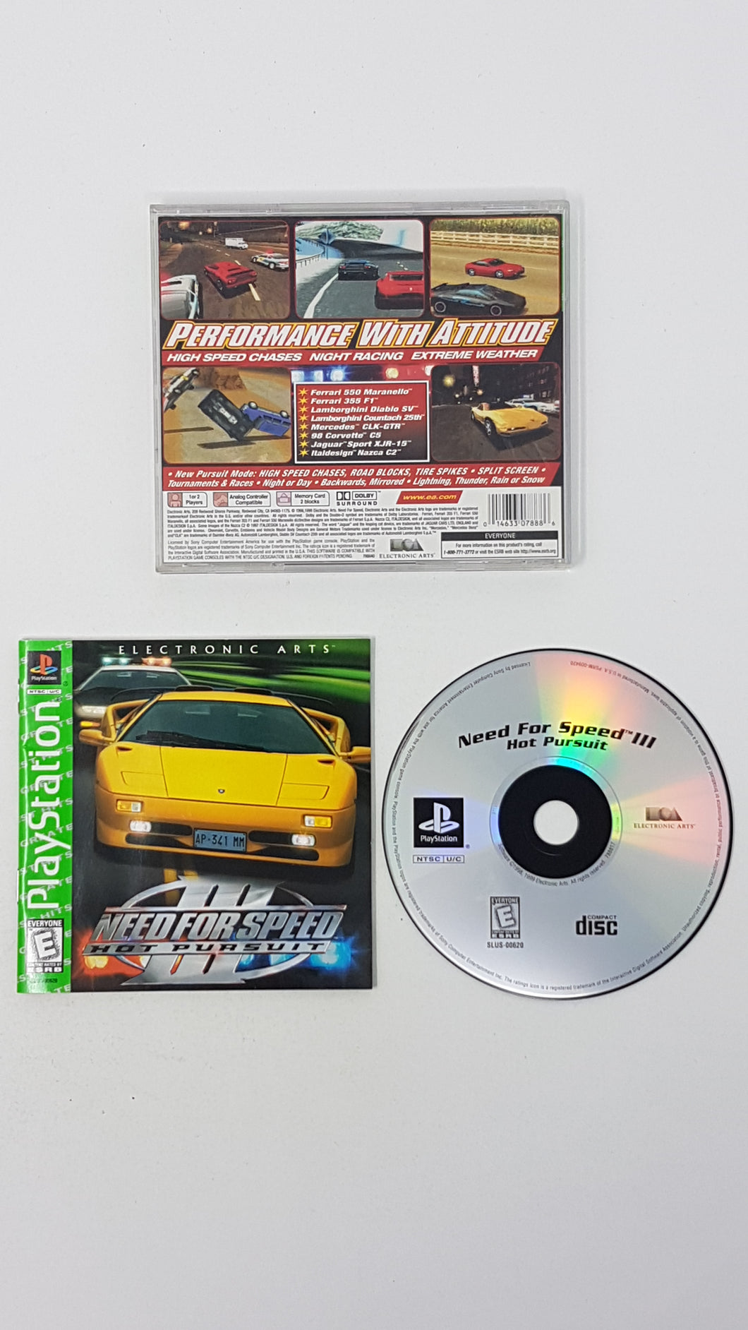 Need for Speed 3 Hot Pursuit [Greatest Hits] [cib] - Playstation | PS1