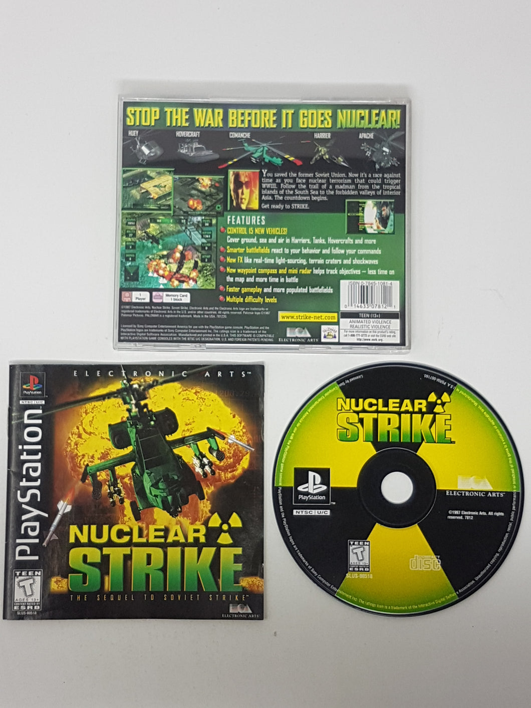 Nuclear Strike - Sony Playstation 1 | PS1