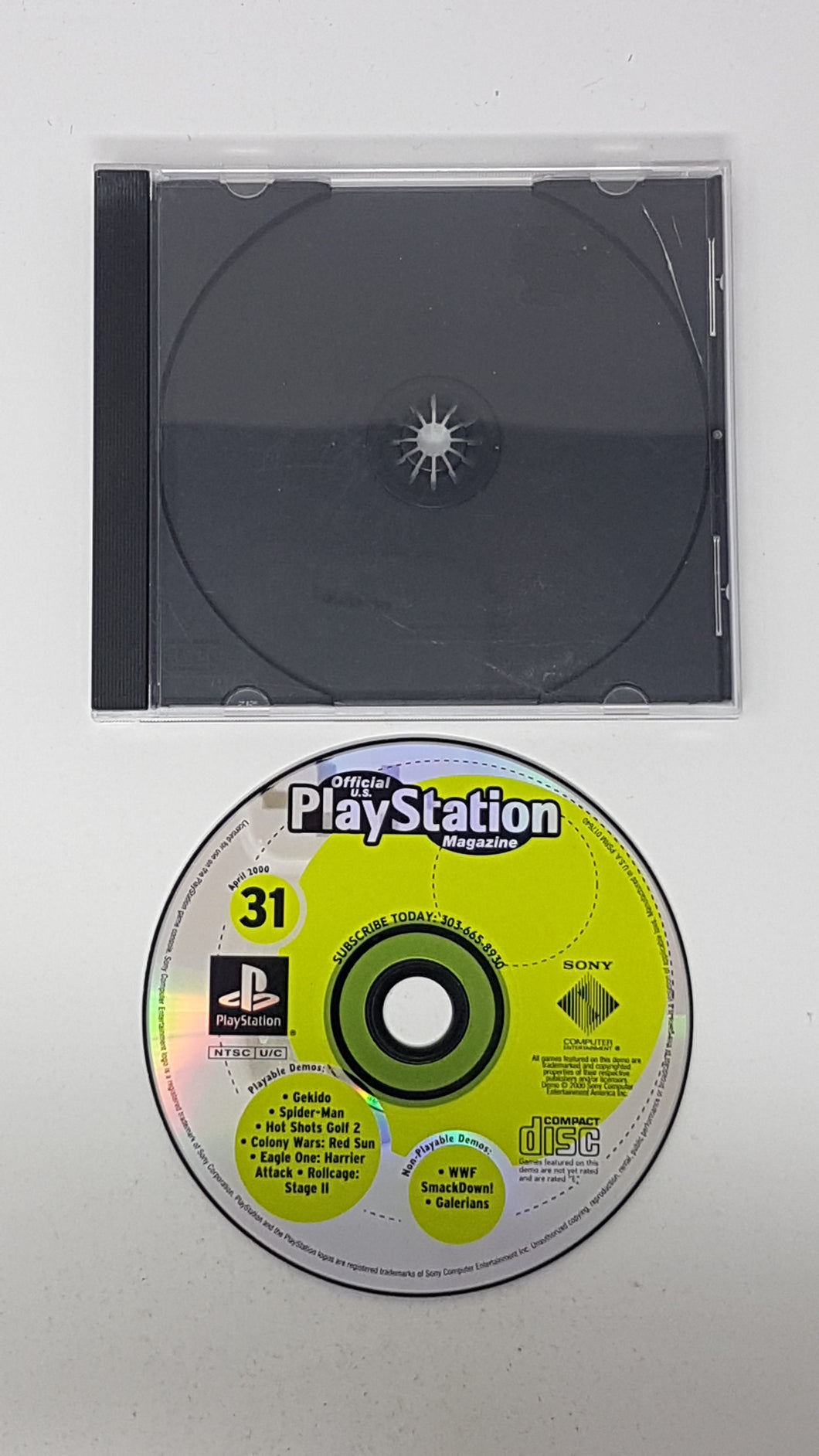 Official US Playstation Magazine April 2000 - Sony Playstation 1 | PS1