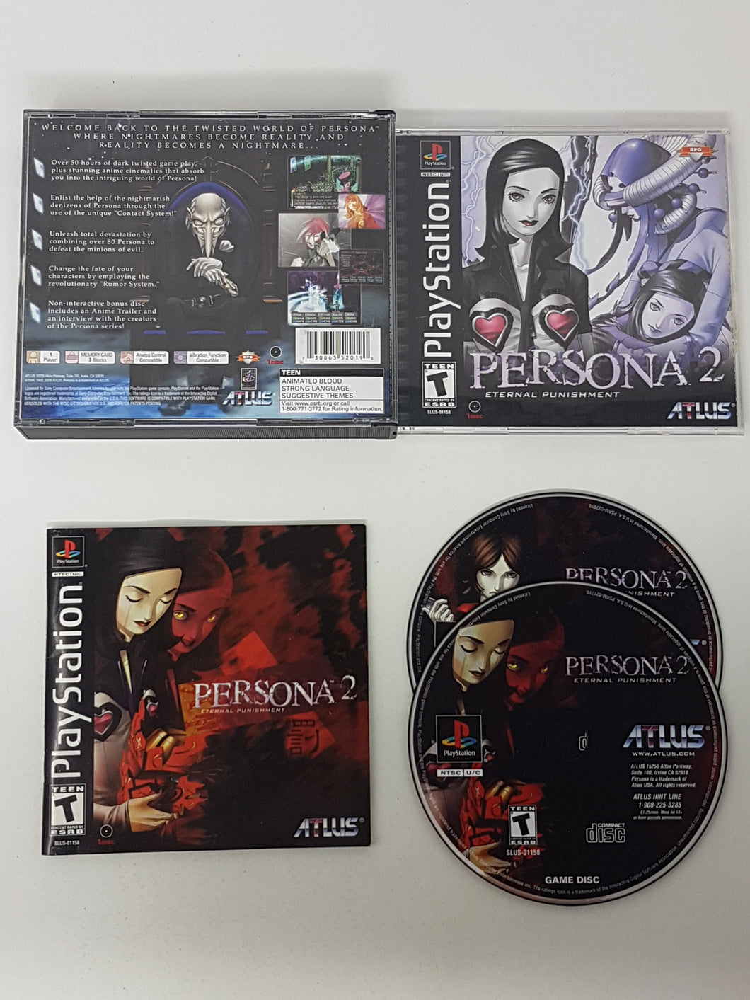Persona 2 Eternal Punishment - Sony Playstation 1 | PS1