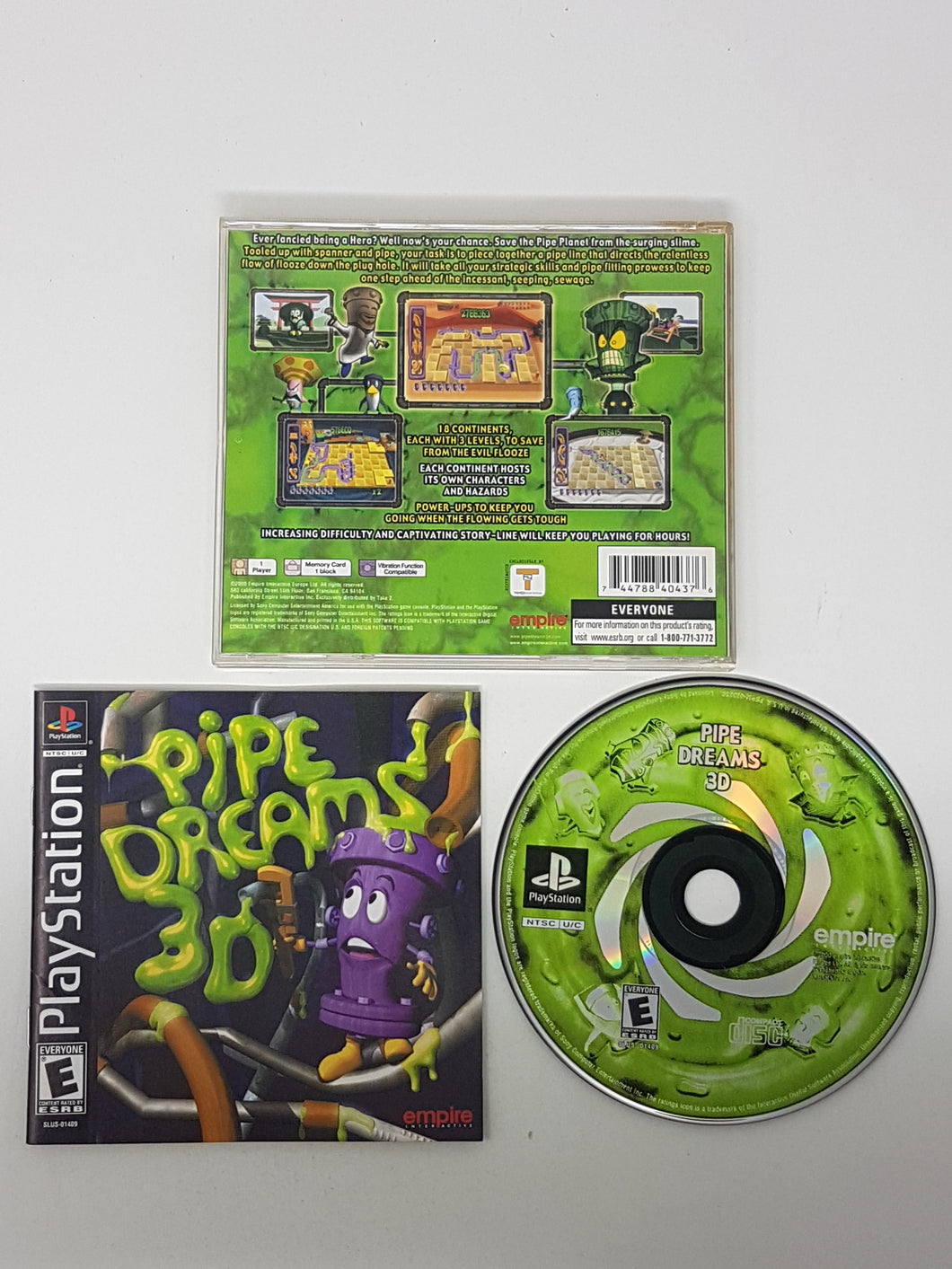 Pipe Dreams 3D - Sony Playstation 1 | PS1