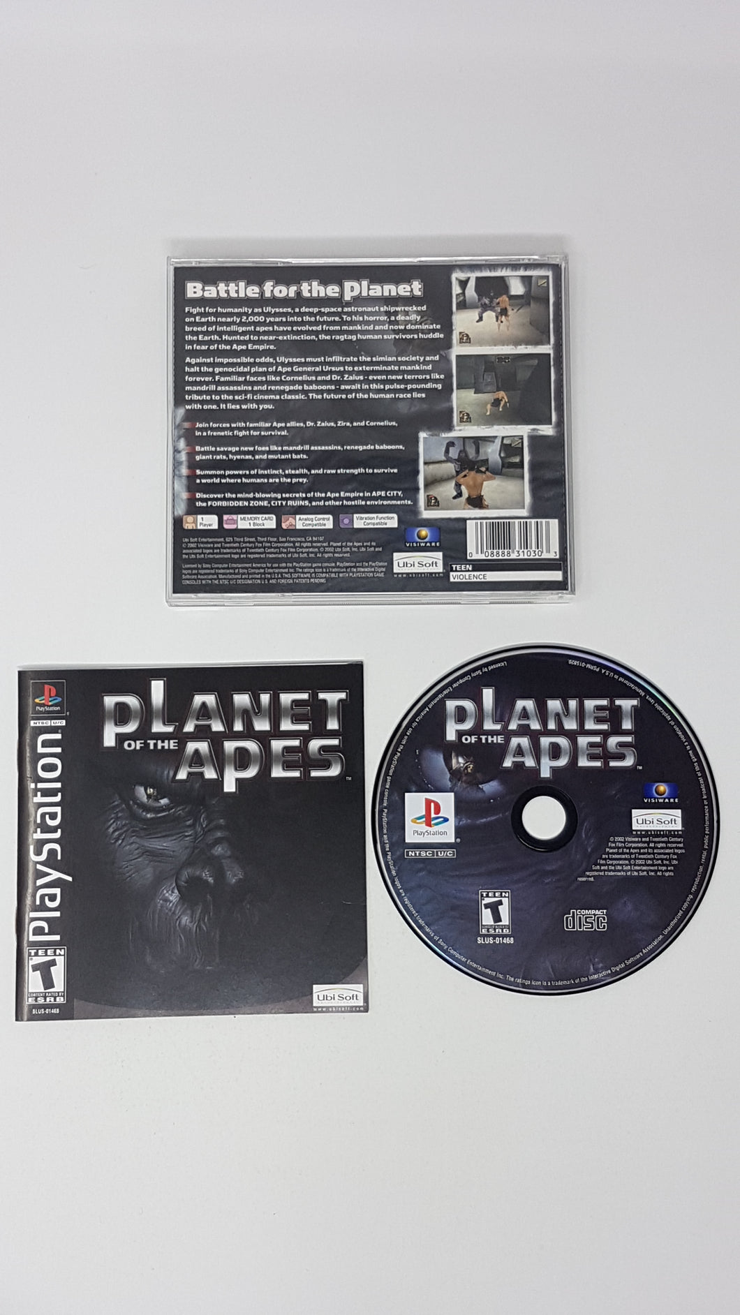 Planet of the Apes - Sony Playstation 1 | PS1