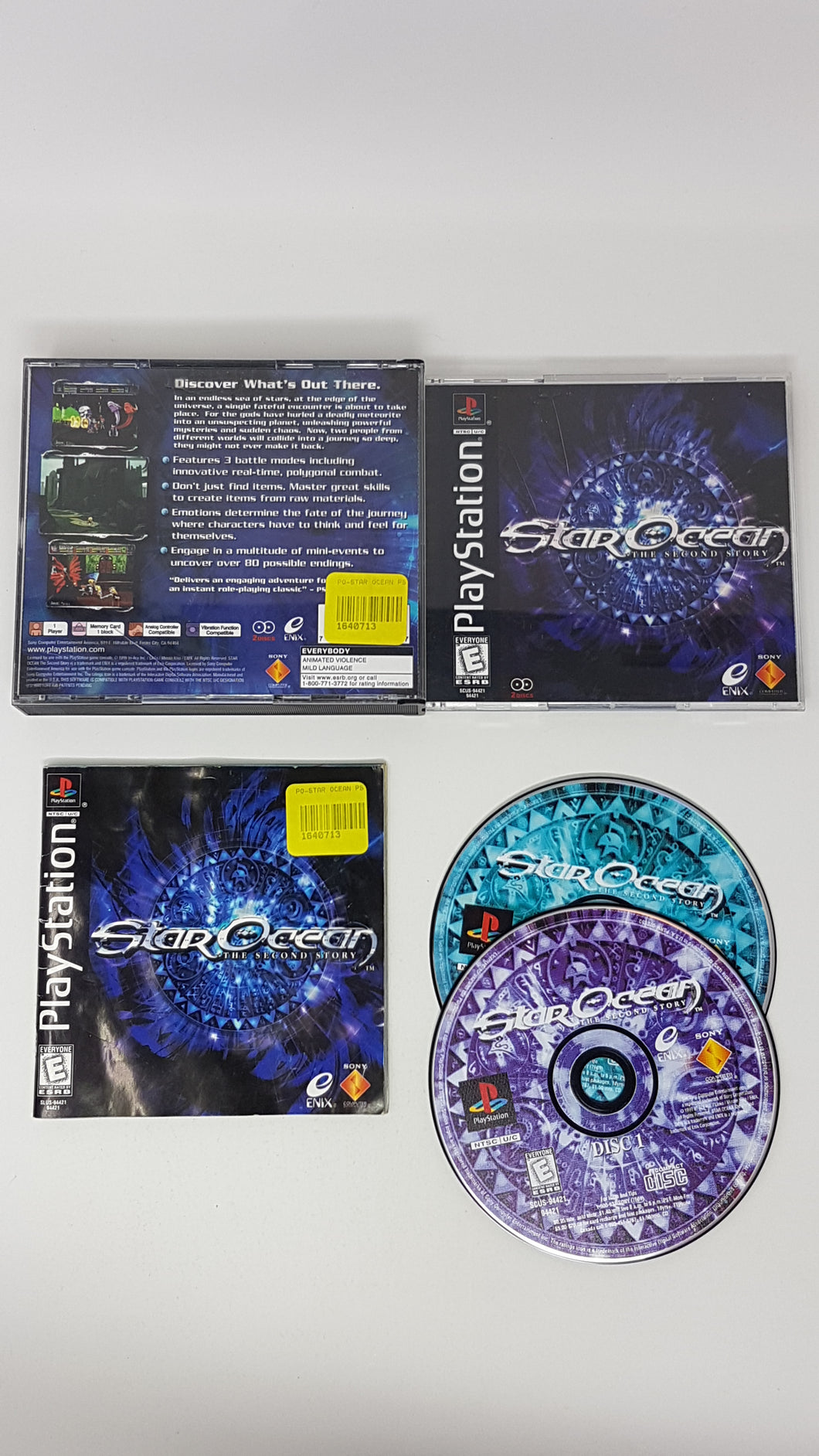Star Ocean - The Second Story - Sony Playstation 1 | PS1