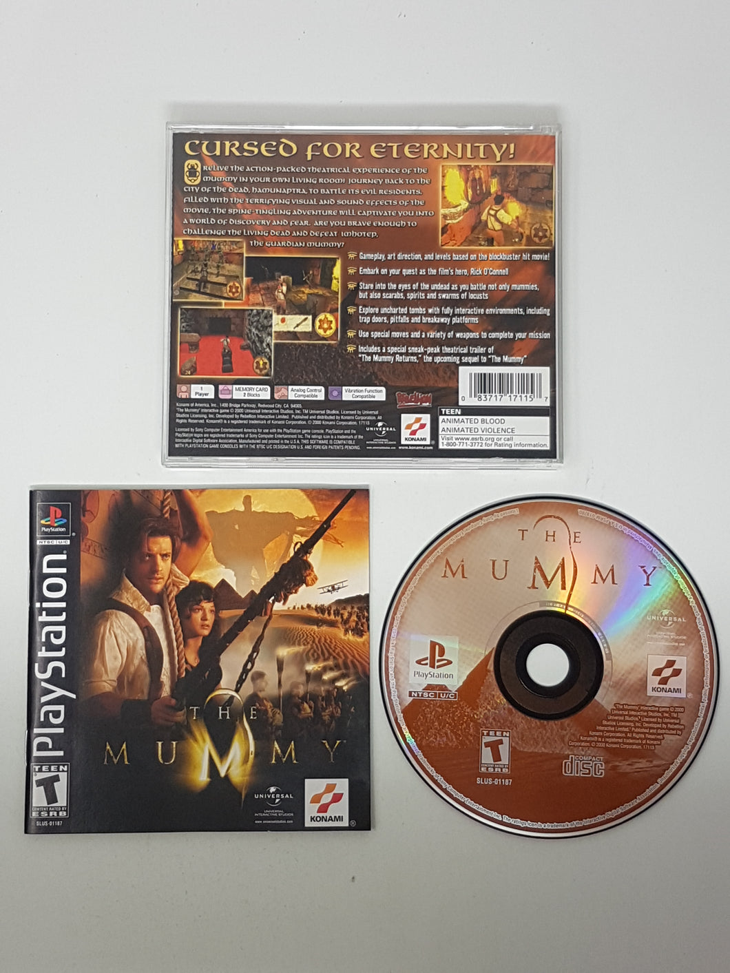 The Mummy - Sony Playstation 1 | PS1
