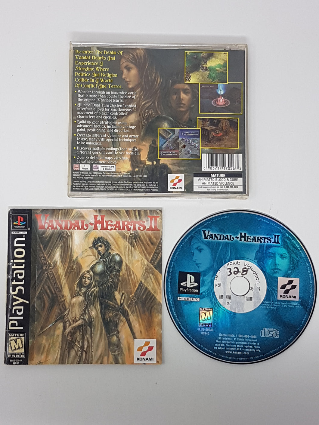 Vandal Hearts II - Sony Playstation 1 | PS1