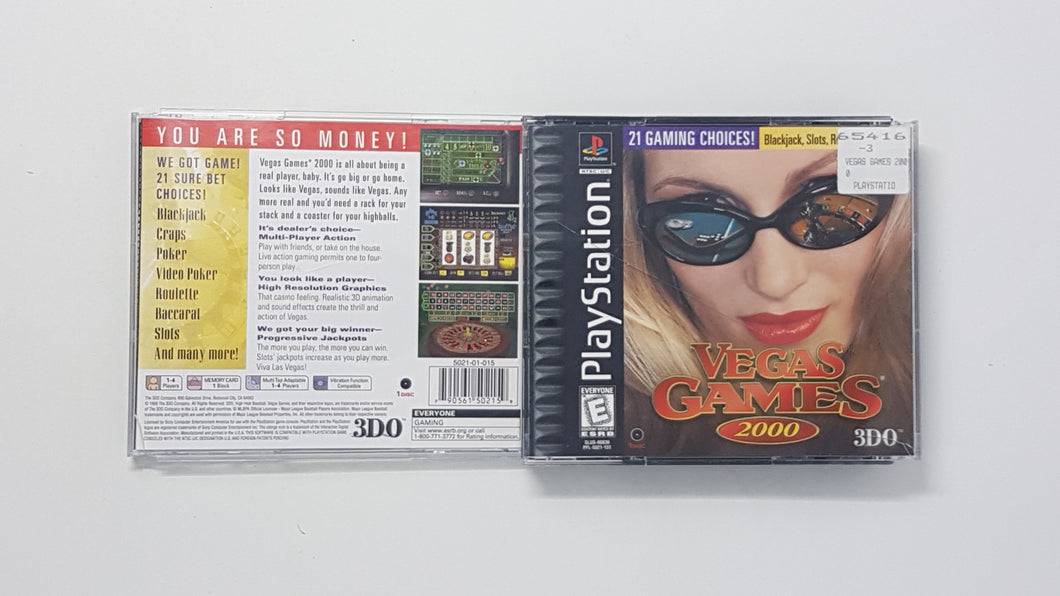 Vegas Games 2000 [boîte] - Playstation | PS1