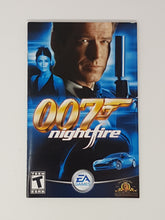 Charger l&#39;image dans la galerie, 007 Nightfire [manuel] - Sony Playstation 2 | PS2
