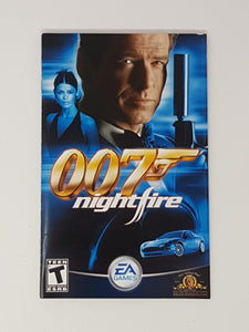 007 Nightfire [manuel] - Sony Playstation 2 | PS2