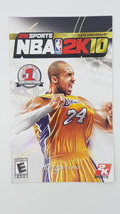 NBA 2K10 [manuel] - Sony Playstation 2 | PS2