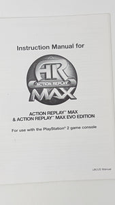 Action Replay Max [manual] - Sony Playstation 2 | PS2