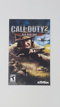 Load image into Gallery viewer, Call of Duty 2 Big Red One [manual] - Sony Playstation 2 | PS2
