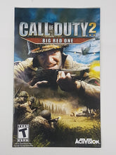 Load image into Gallery viewer, Call of Duty 2 Big Red One [manual] - Sony Playstation 2 | PS2
