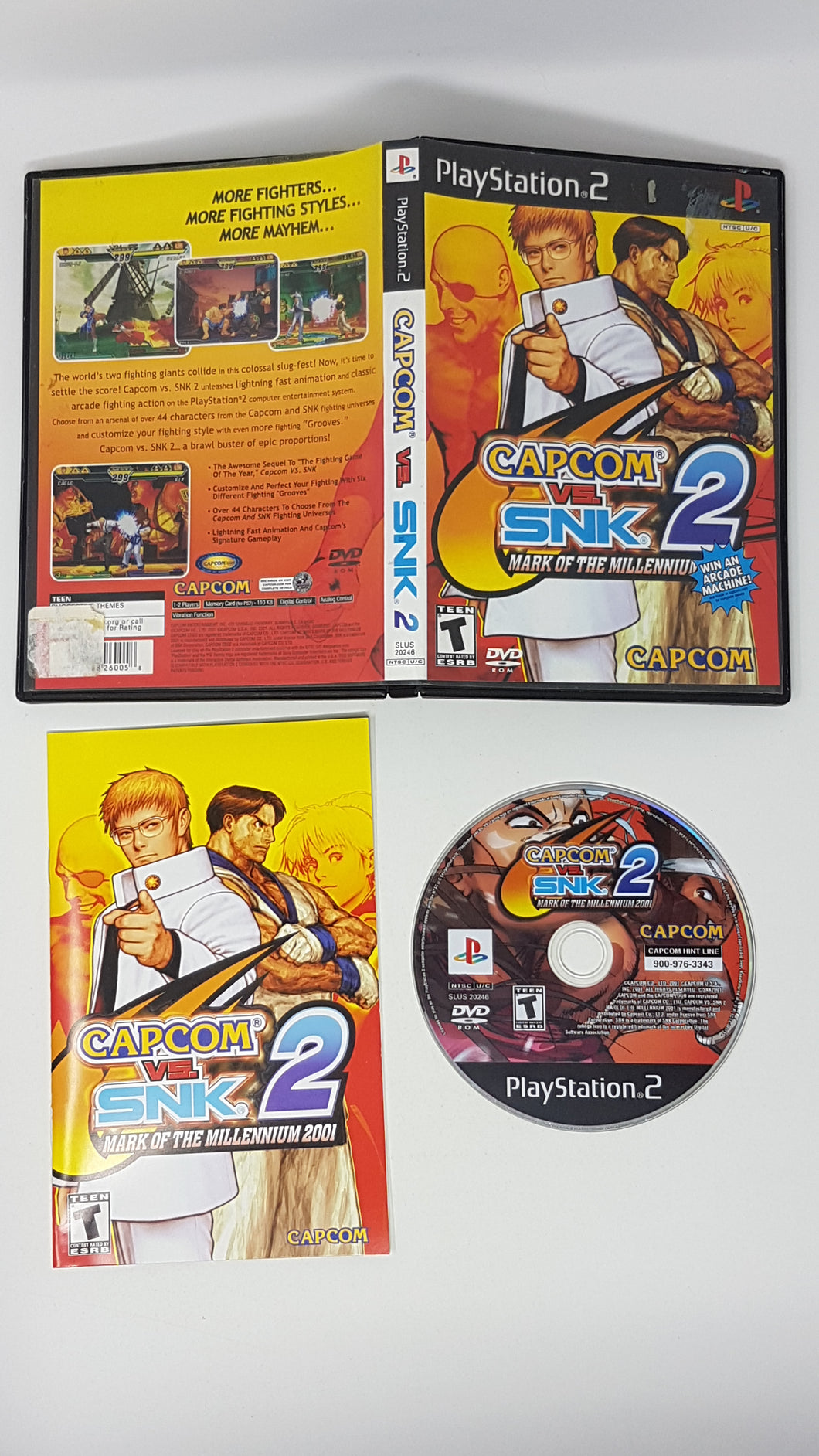 Capcom vs SNK 2 -Sony Playstation 2 | PS2