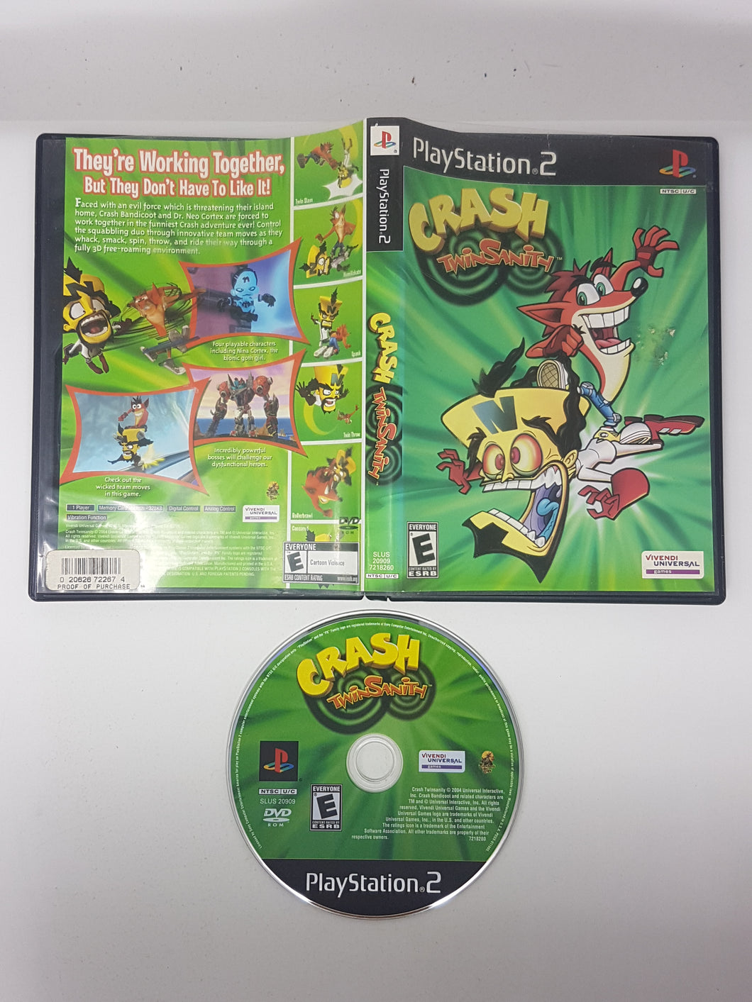 Crash Twinsanity - Sony Playstation 2 | PS2