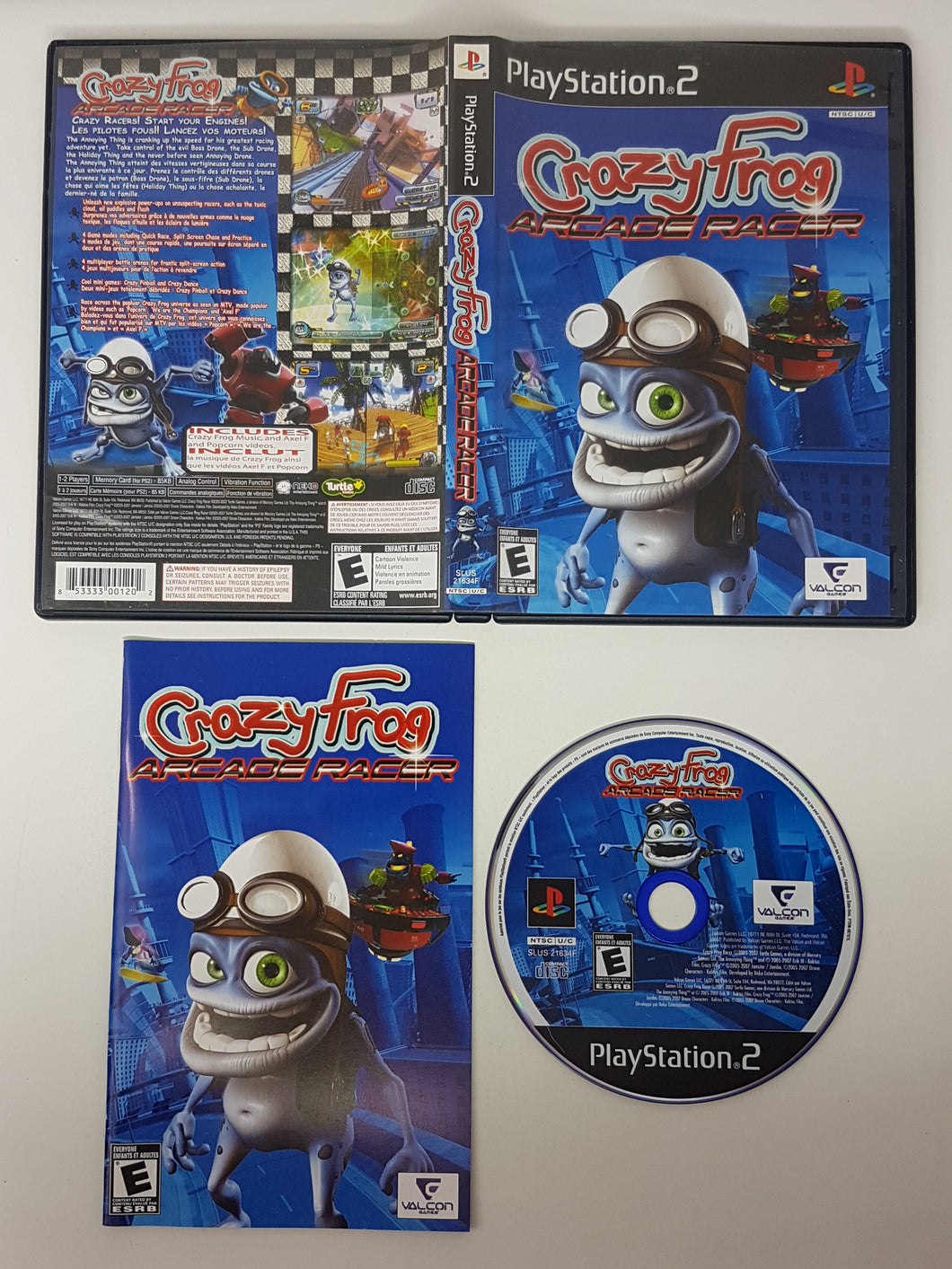  Crazy Frog Arcade Racer - PlayStation 2 : Video Games