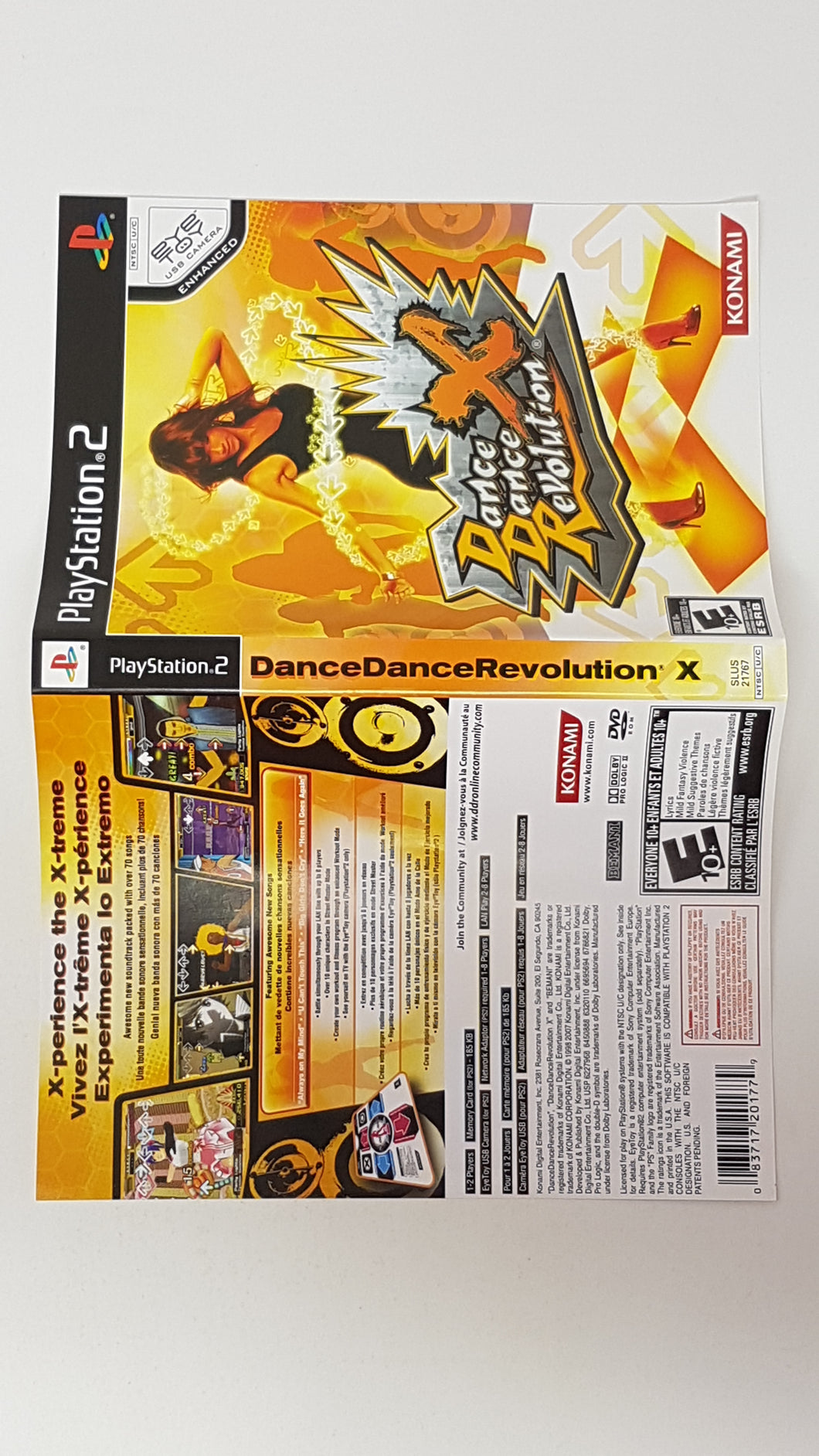 Dance Dance Revolution X [Couverture] - Sony Playstation 2 | PS2