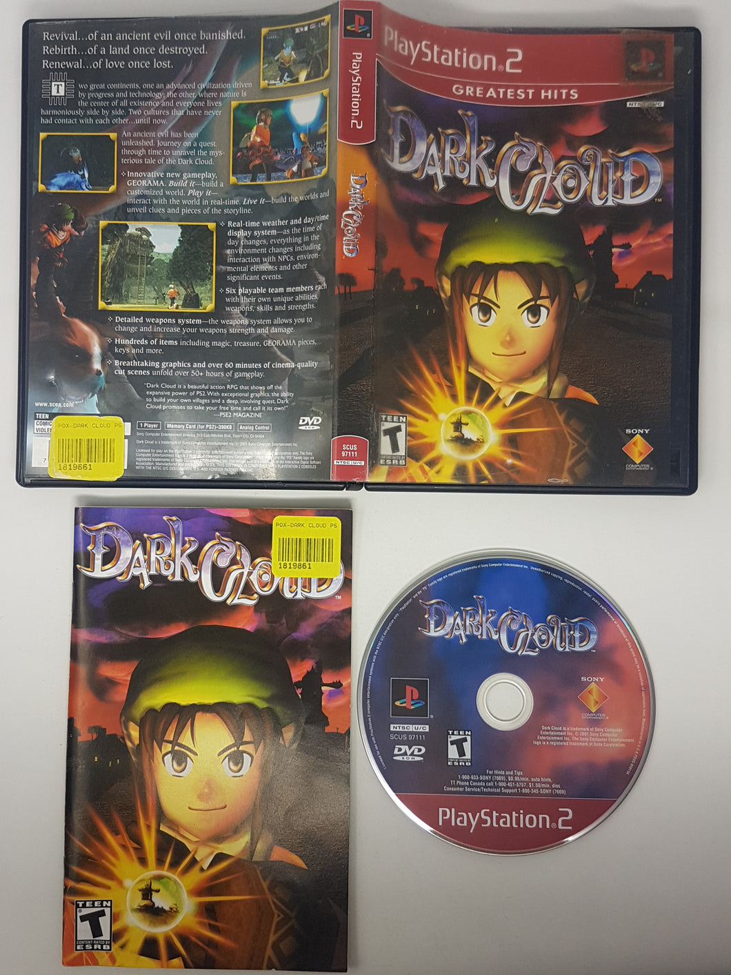 Dark Cloud [Greatest Hits] - Sony Playstation 2 | PS2