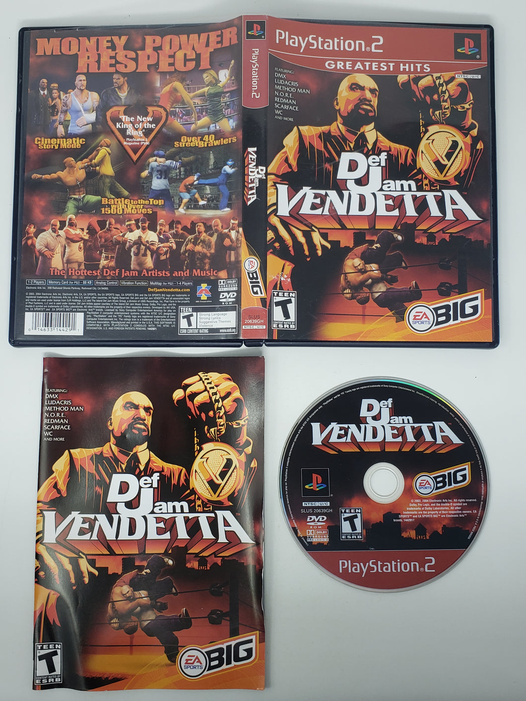 Def Jam Vendetta [Greatest Hits] - Sony Playstation 2 | PS2