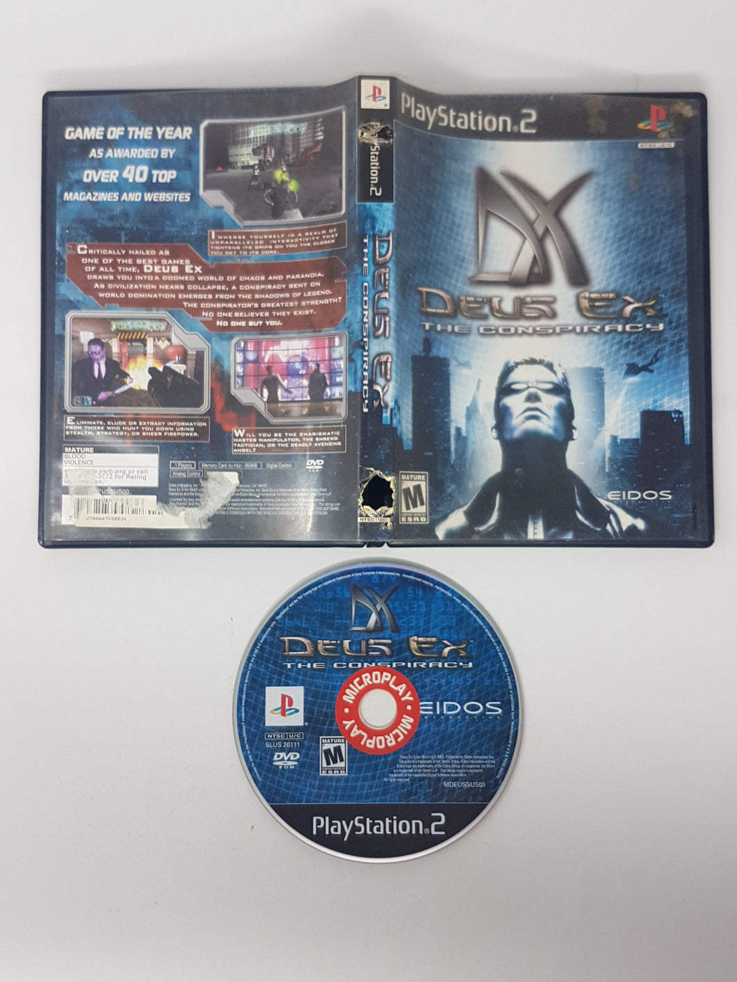 Deus Ex - Sony Playstation 2 | PS2