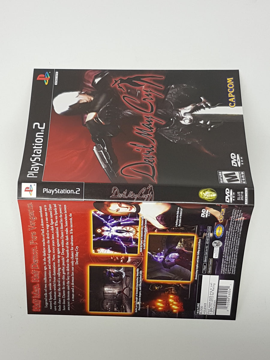 Devil May Cry [Cover art] - Sony Playstation 2 | PS2 – Respawnandreplay