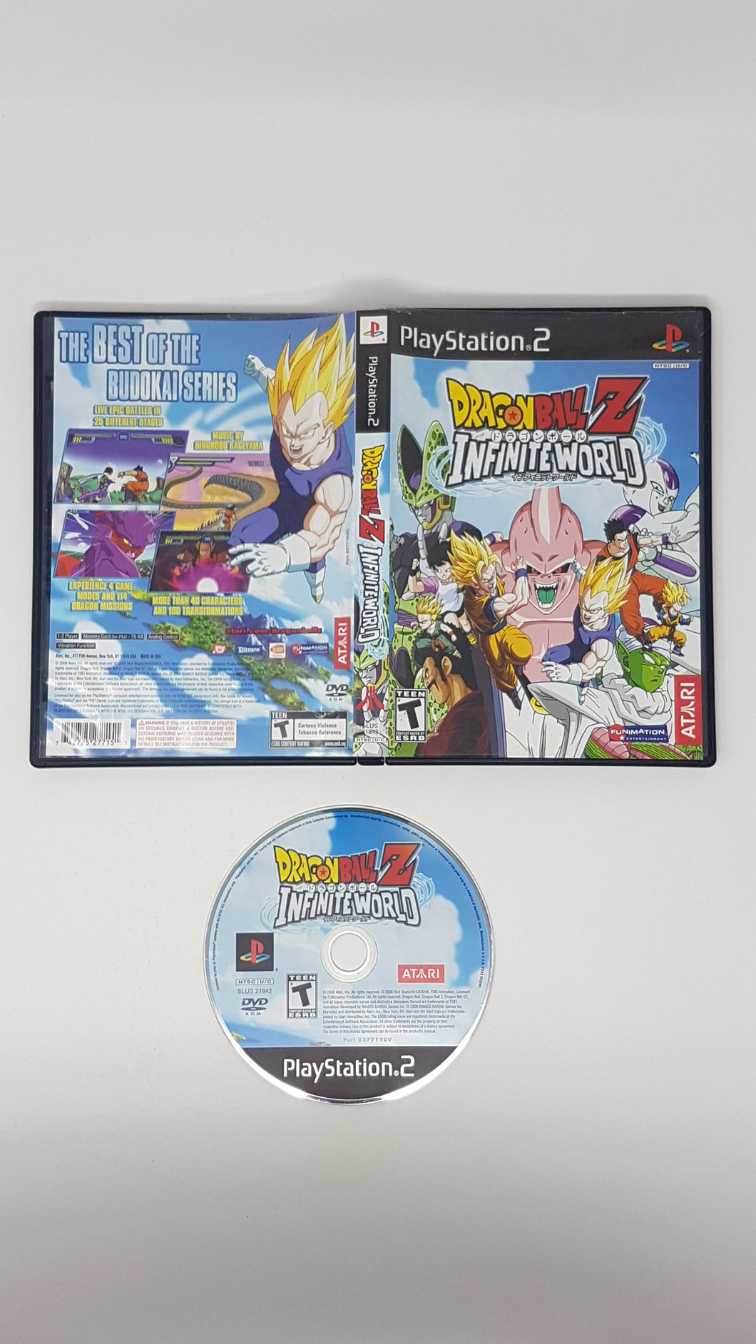 Dragon Ball Z Infinite World - Sony Playstation 2 | PS2