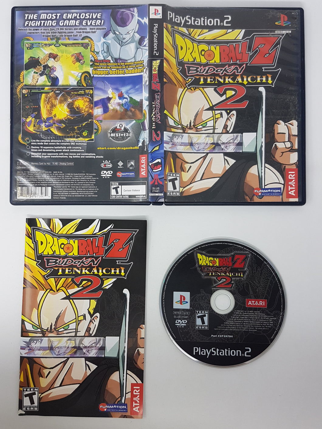 Dragon Ball Z Budokai Tenkaichi 2 - Sony Playstation 2 | PS2