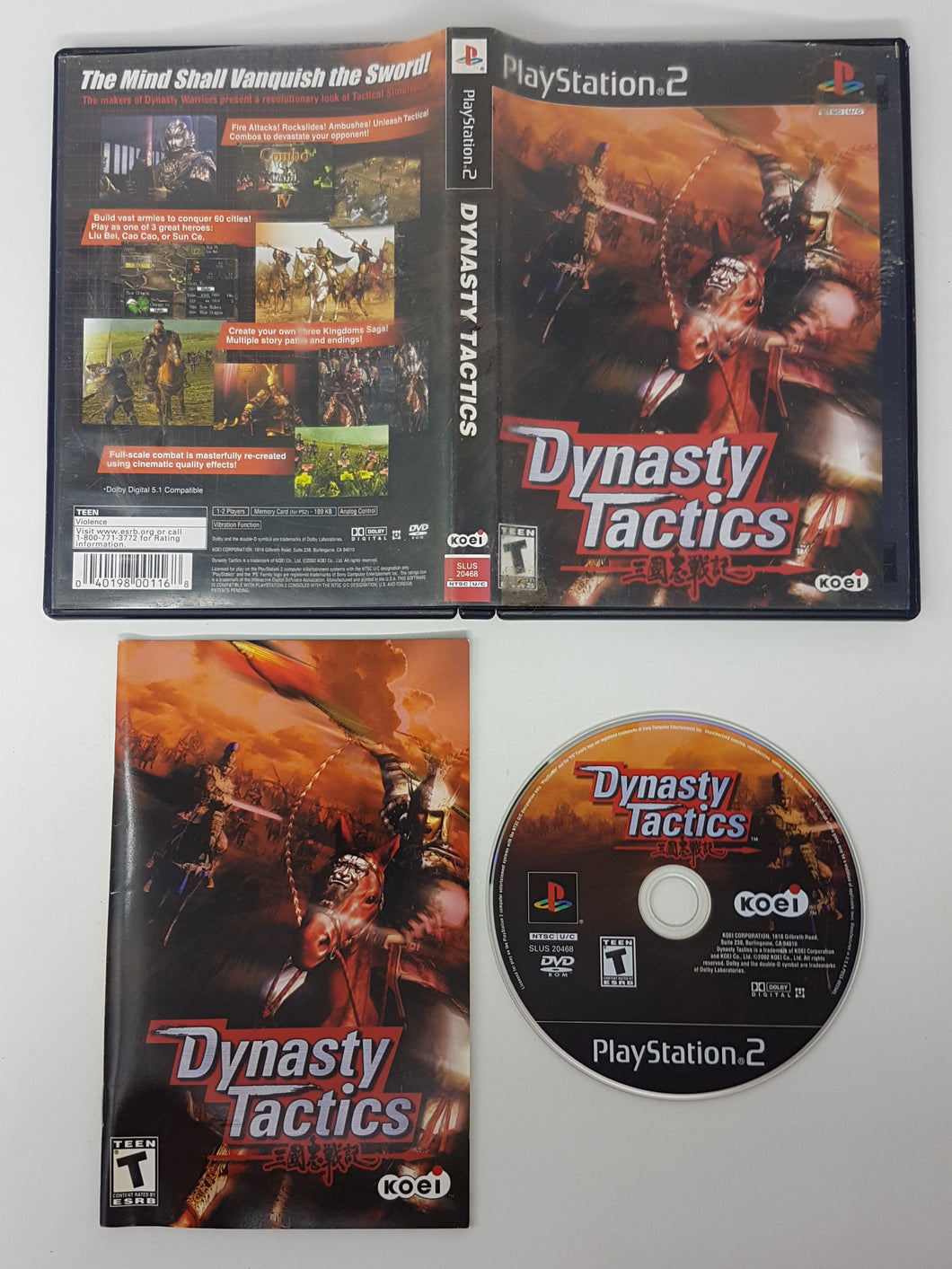 Dynasty Tactics - Sony Playstation 2 | PS2