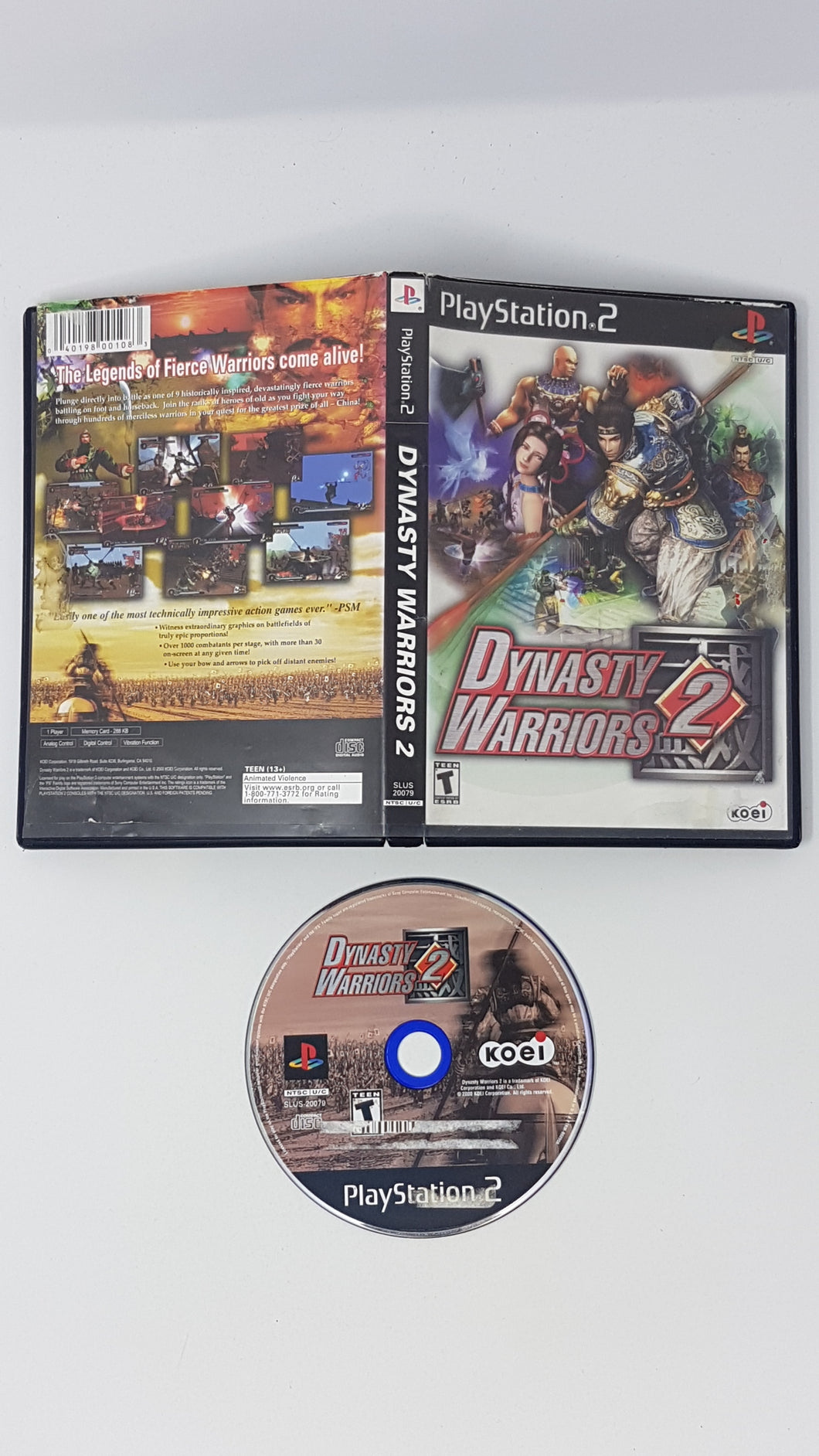 Dynasty Warriors 2 - Sony Playstation 2 | PS2