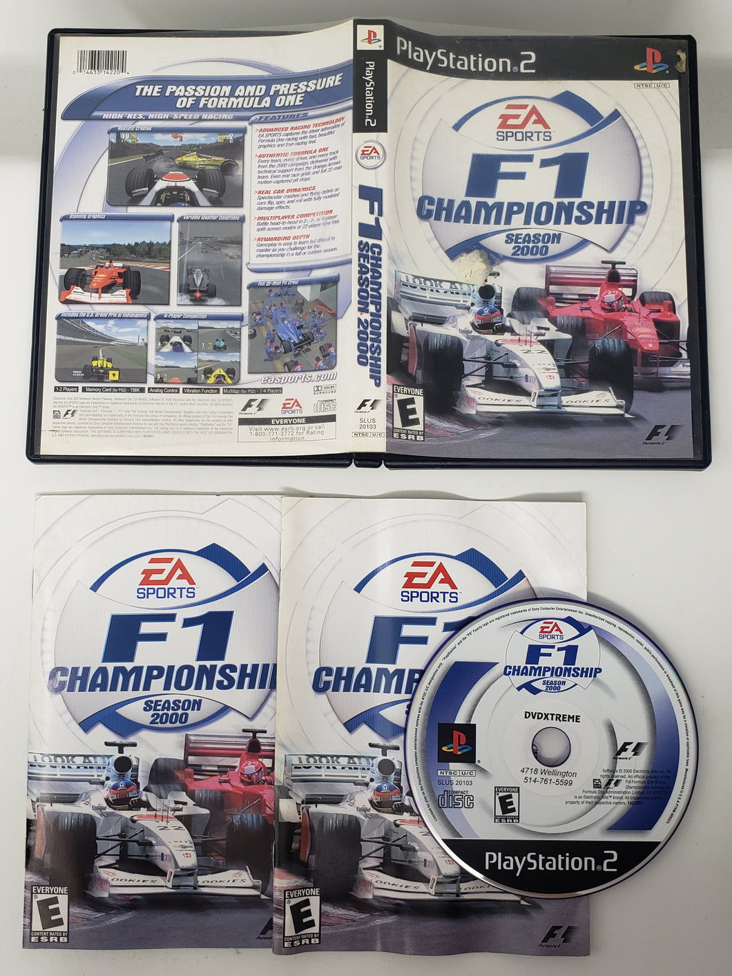 F1 Championship Season 2000 - Sony Playstation 2 | PS2