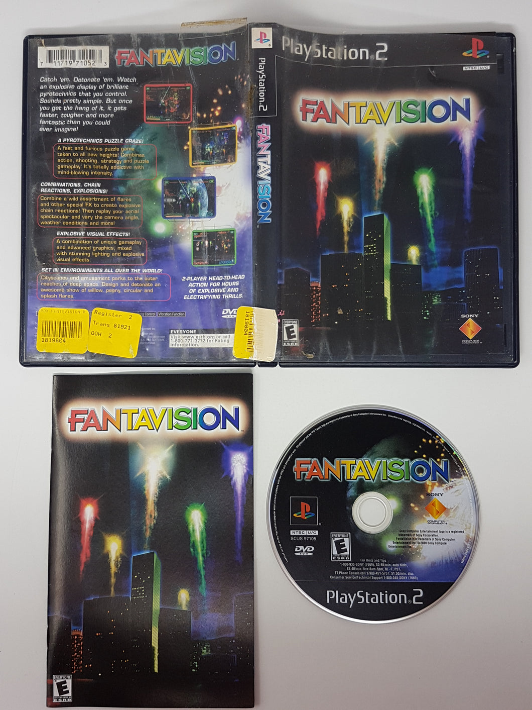 Fantavision - Sony Playstation 2 | PS2