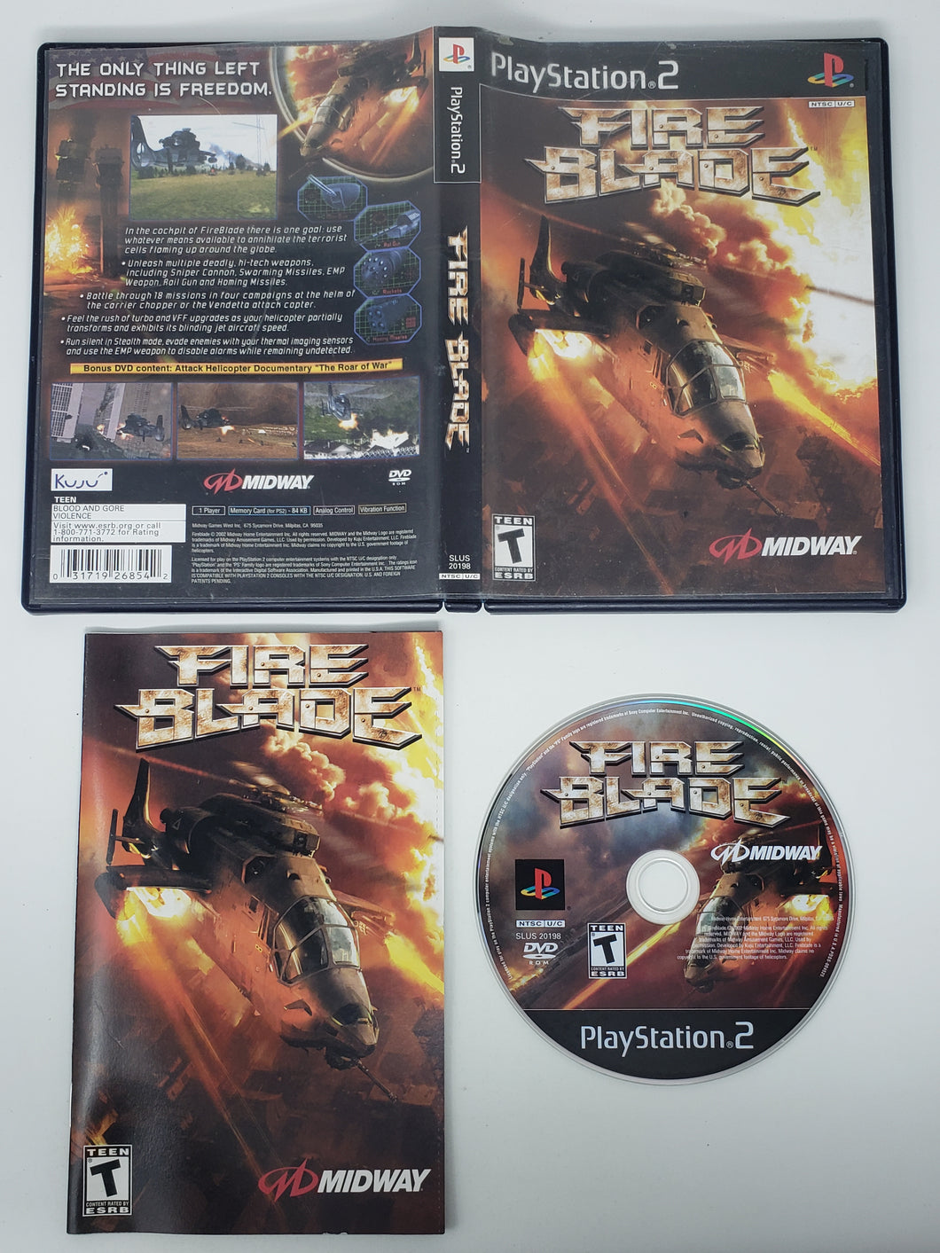 Fire Blade - Sony Playstation 2 | PS2