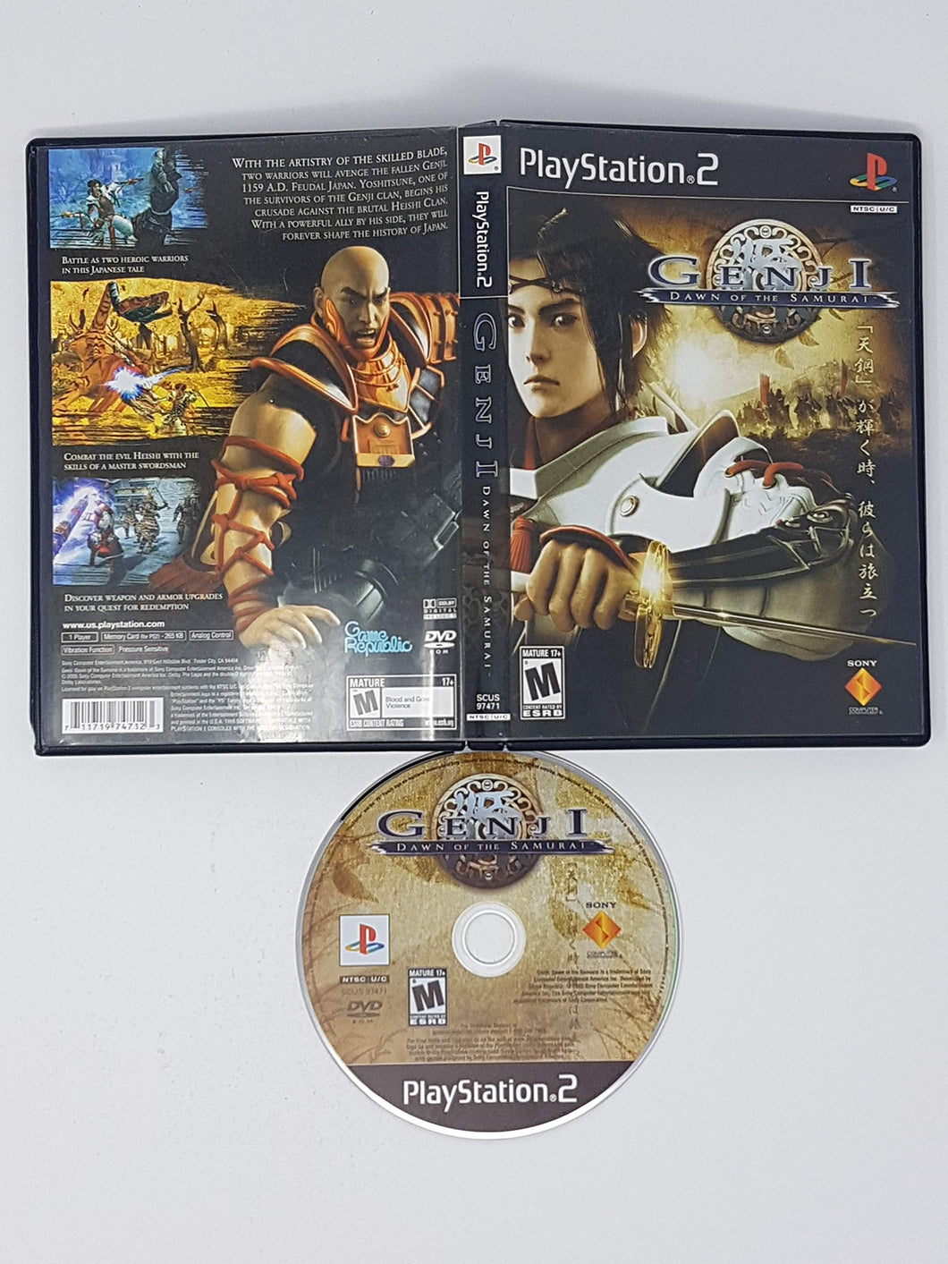 Genji Dawn of the Samurai - Sony Playstation 2 | PS2