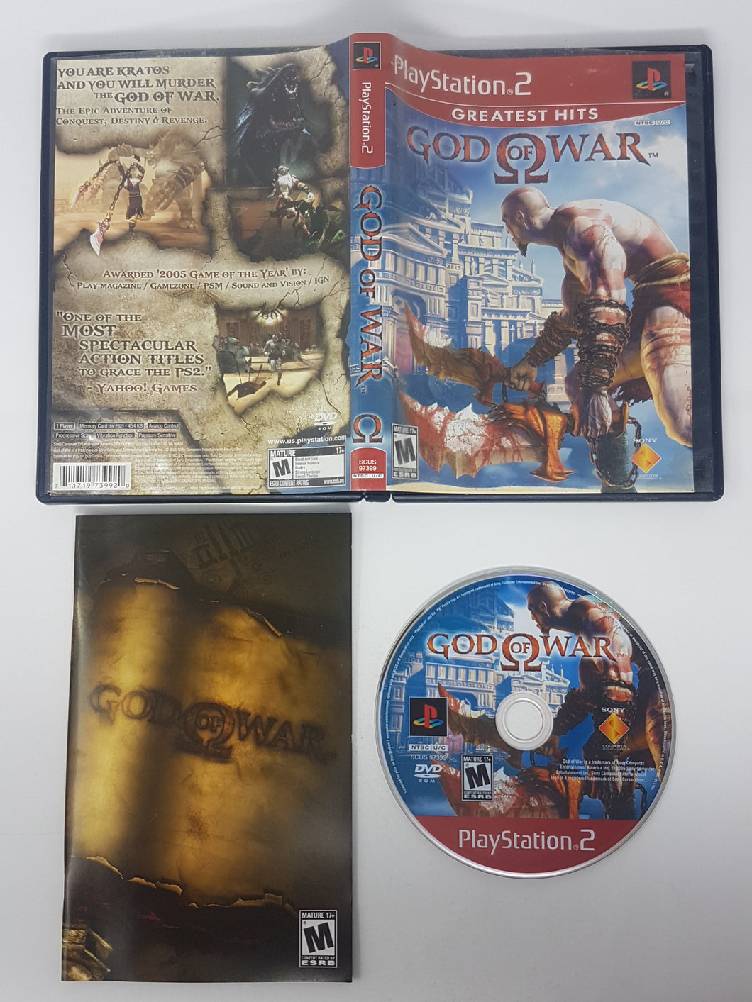 God of War [Grands succès] - Sony Playstation 2 | PS2