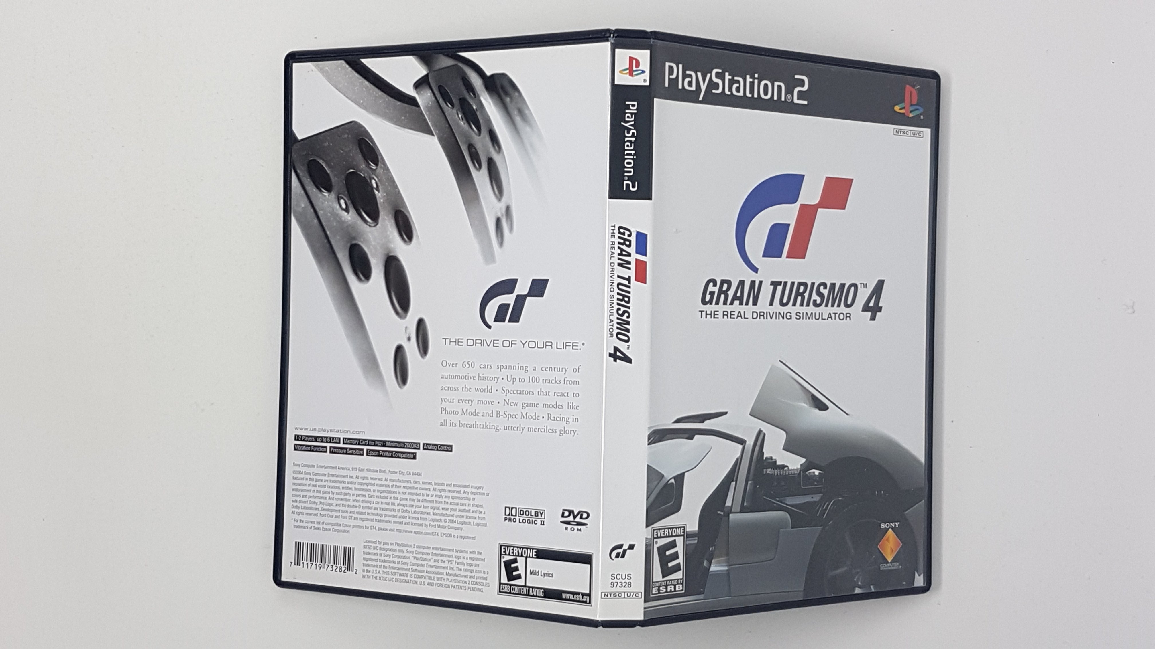 GT gran turismo 4 course voiture boîte FR playstation 2 PS2 GT gran turismo 4 course voiture boîte FR playstation 2 PS2