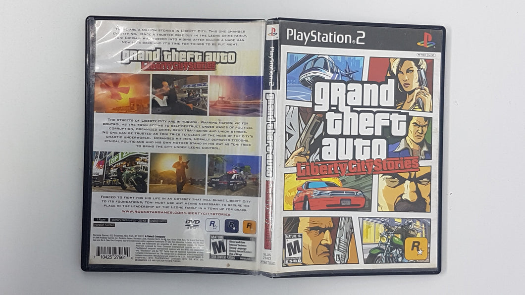 Grand theft auto liberty clearance city stories playstation 2