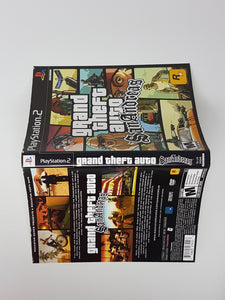 Grand Theft Auto San Andreas [Cover art] - Sony Playstation 2 | PS2