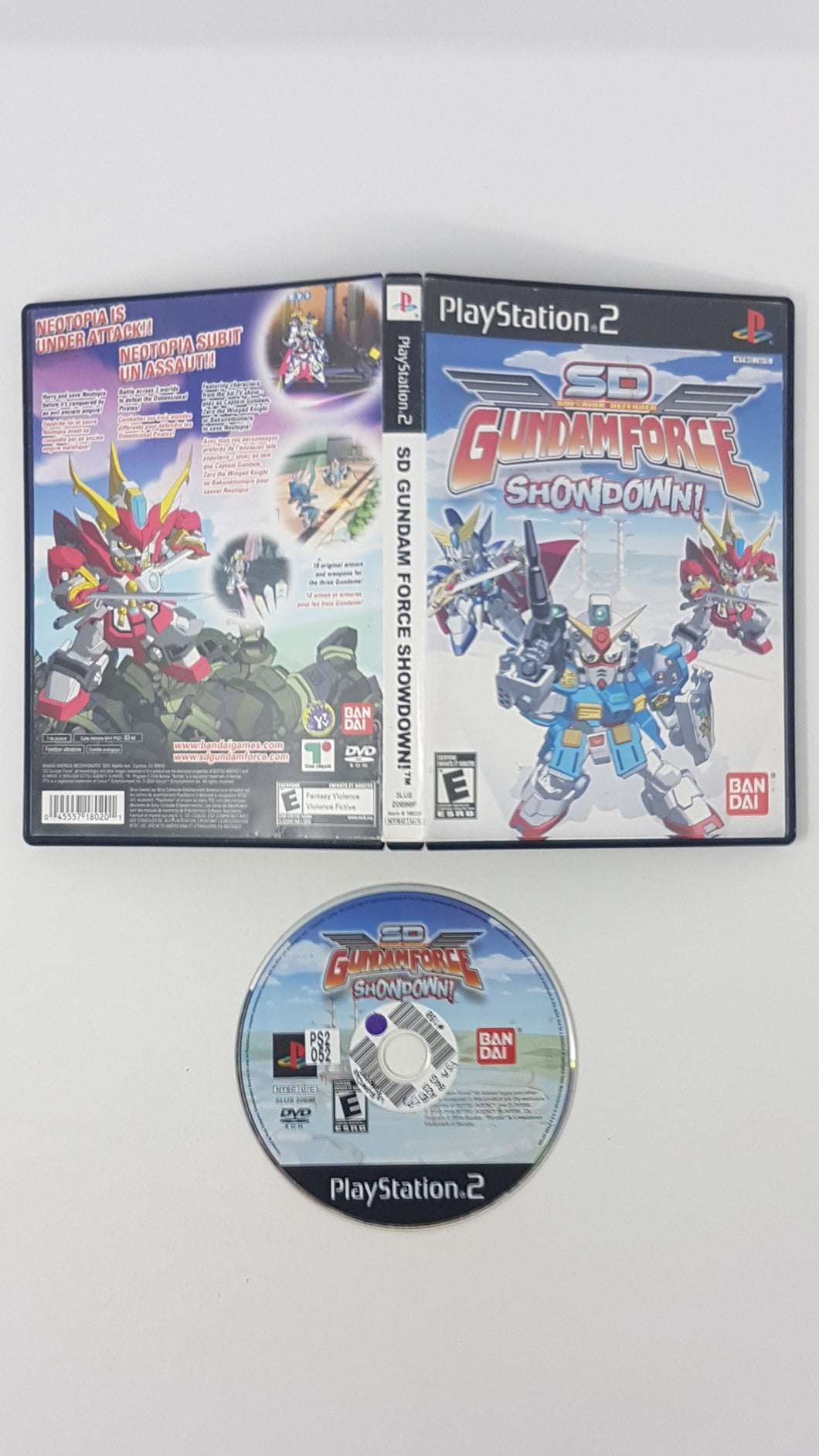 SD Gundam Force Showdown  - Sony Playstation 2 | PS2