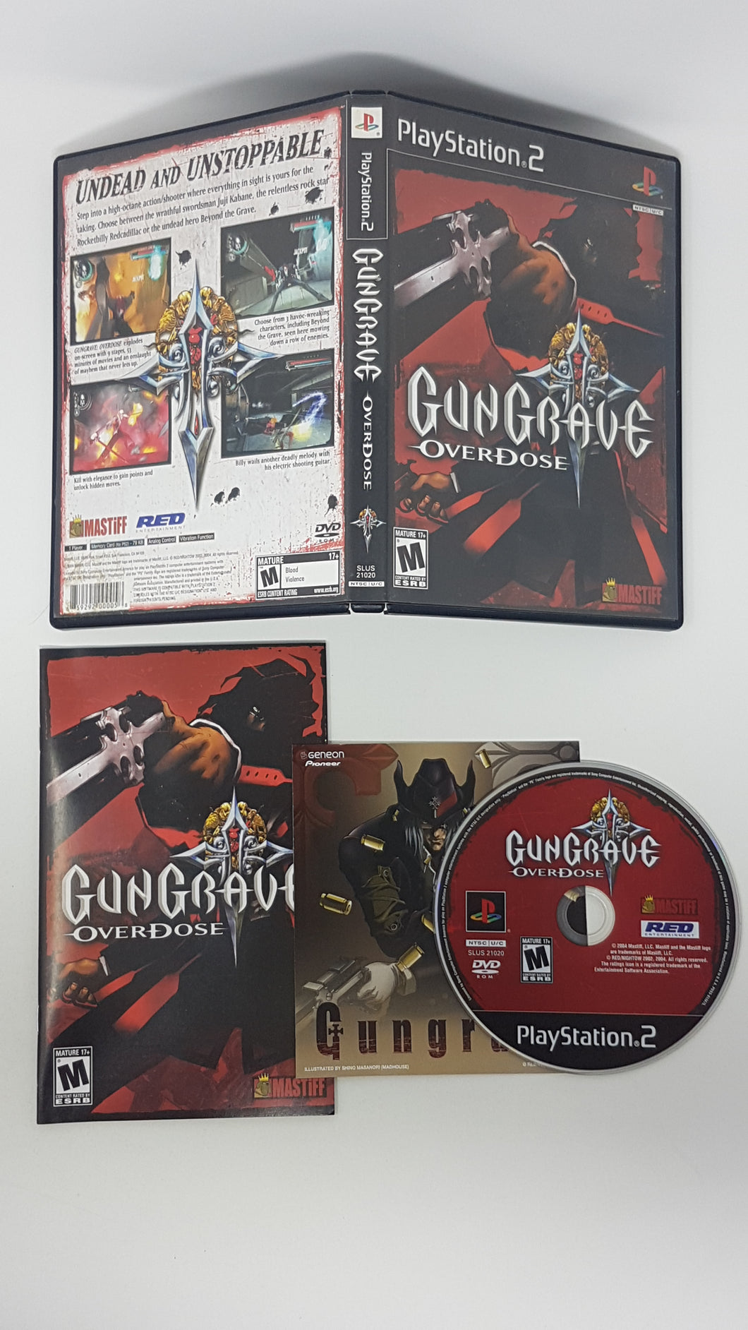 Gungrave Overdose - Sony Playstation 2 | PS2