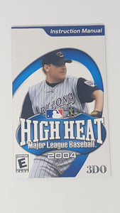 High Heat Baseball 2004 [manual] - Sony Playstation 2 | PS2