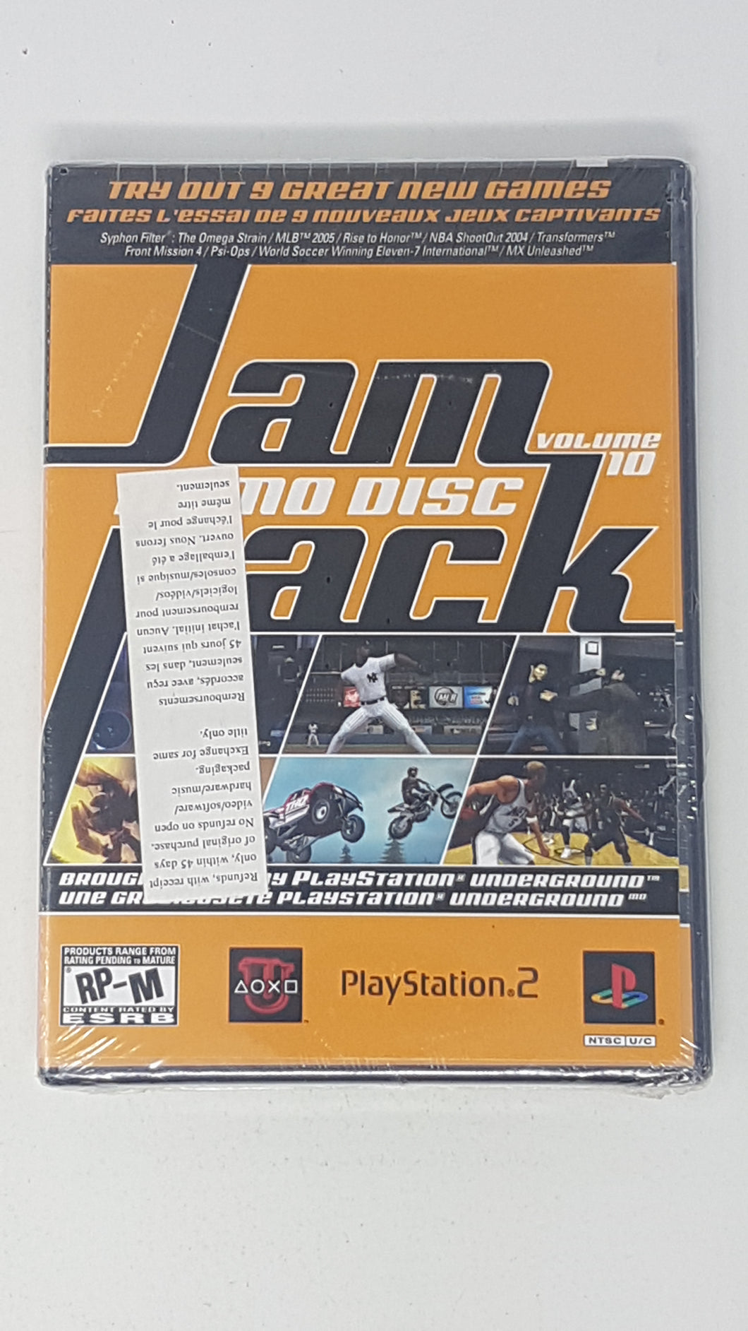 PlayStation Underground Jampack Vol. 10 [Neuf] - Sony Playstation 2 | PS2