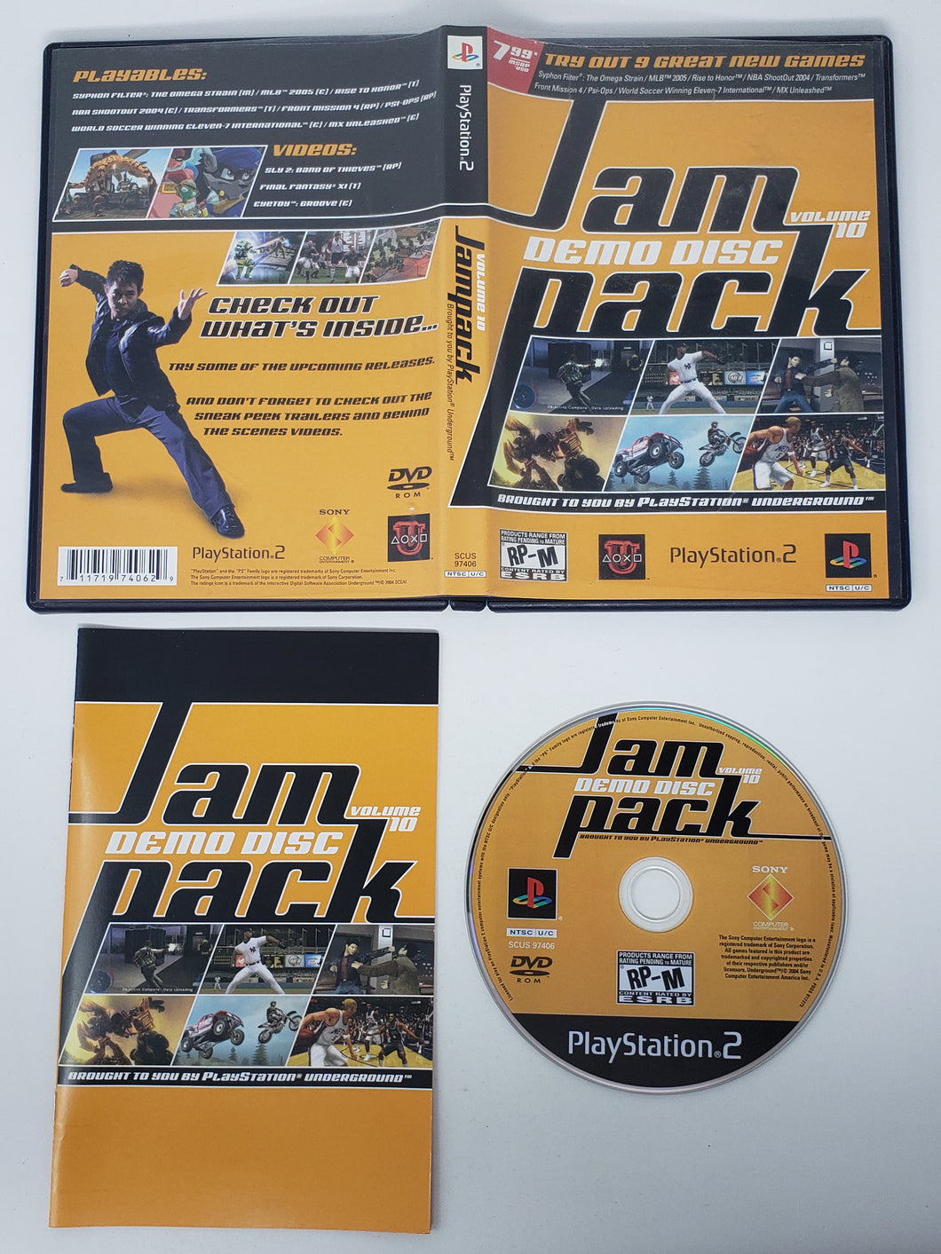 PlayStation Underground Jampack Vol. 10 - Sony Playstation 2 | PS2