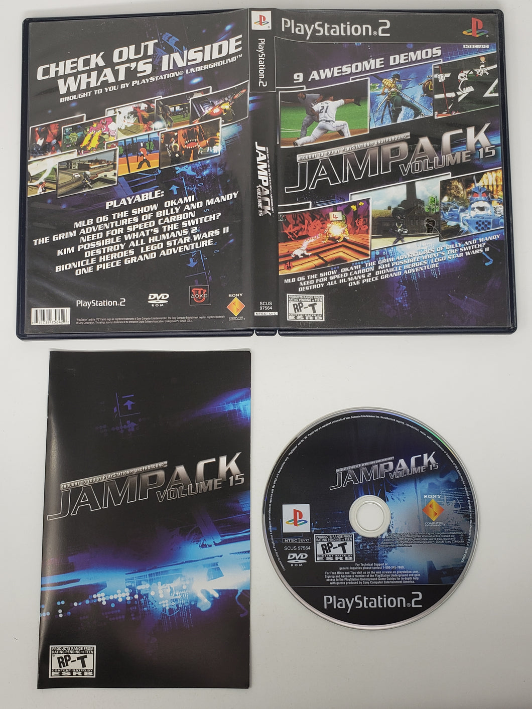 PlayStation Underground Jampack Vol. 15 - Sony PlayStation 2 | PS2