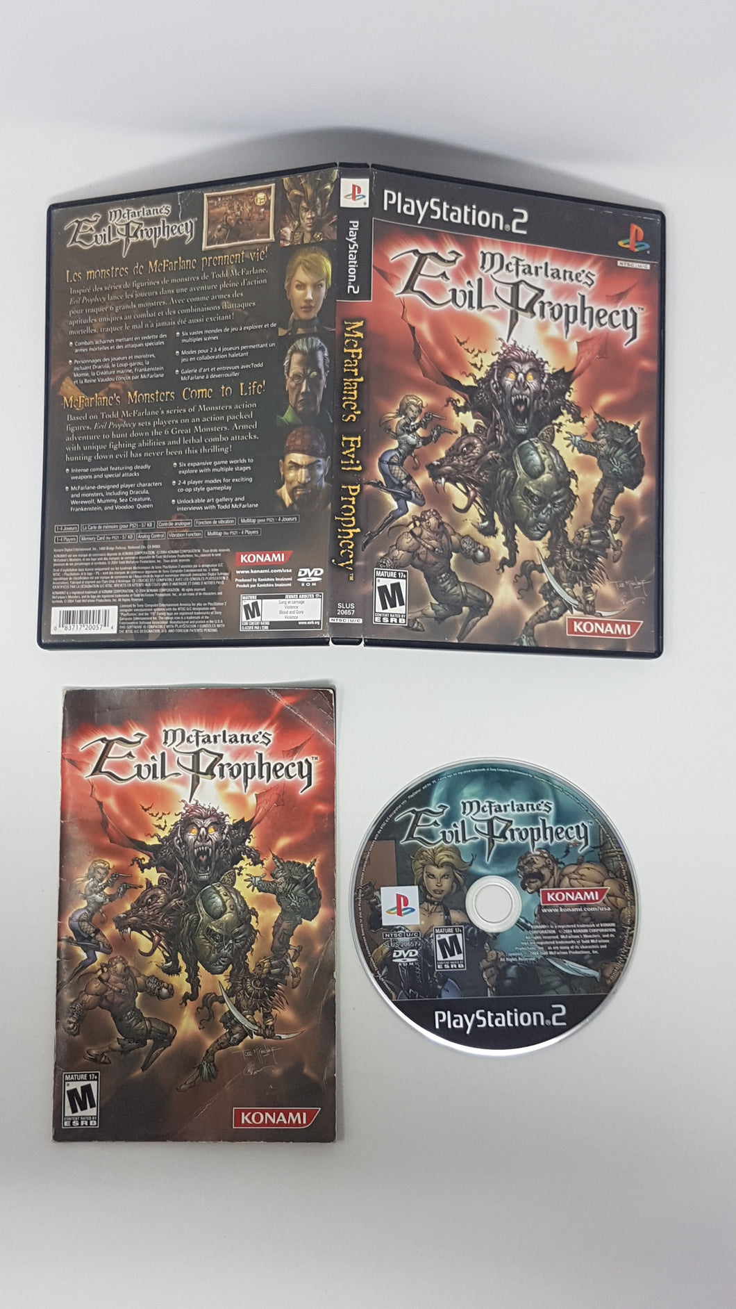 McFarlane's Evil Prophecy - Sony Playstation 2 | PS2